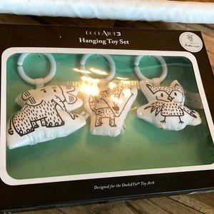 Doc-a Tot Hanging Toy Set with rod to attach NIB